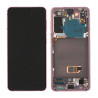 Ecran + chassis Rose OFFICIEL Samsung S21 5G - Outils OFFERTS