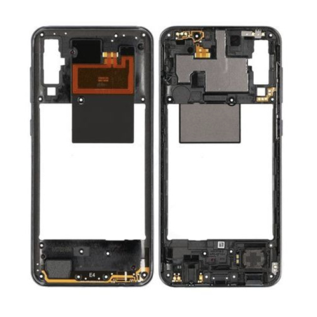 Chassis intermédiaire noir OFFICIEL Samsung A50 SM-A505F GH97-23209A 