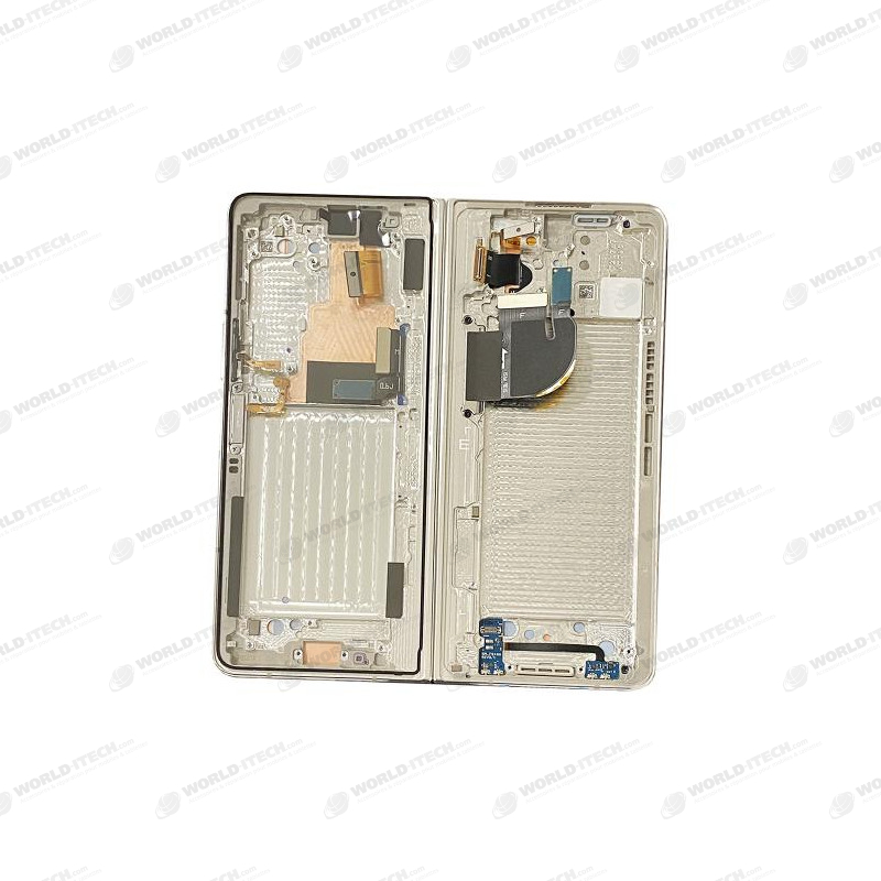 Bildschirm + Gehäuse Creme OFFIZIELL Samsung Z Fold 5 (F946)