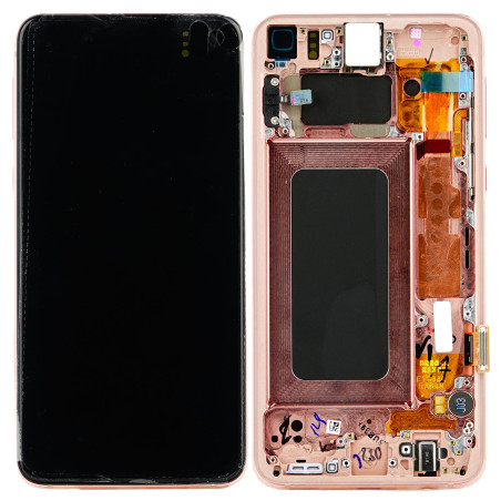 Ecran chassis Rose OFFICIEL Samsung S10E SM-G970F GH82-18852D