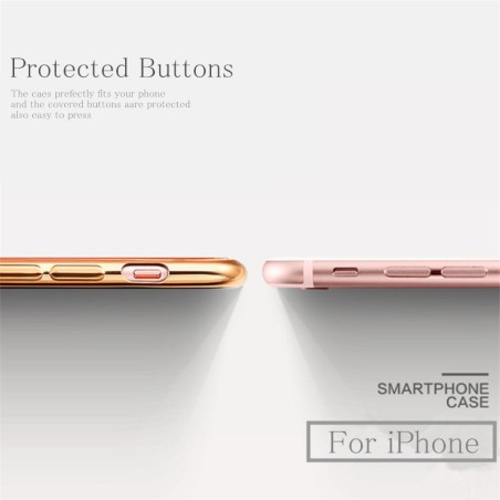 Coque Silicone Style Cuir iPhone 6 6S