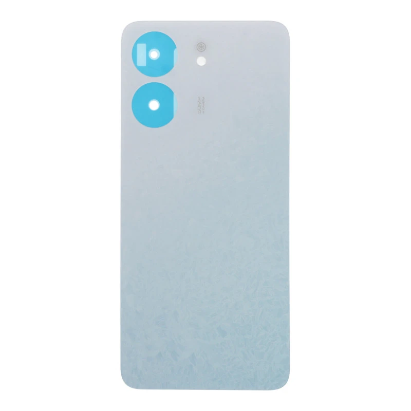 Vitre arrière Blanche COMPATIBLE Xiaomi Redmi 13C