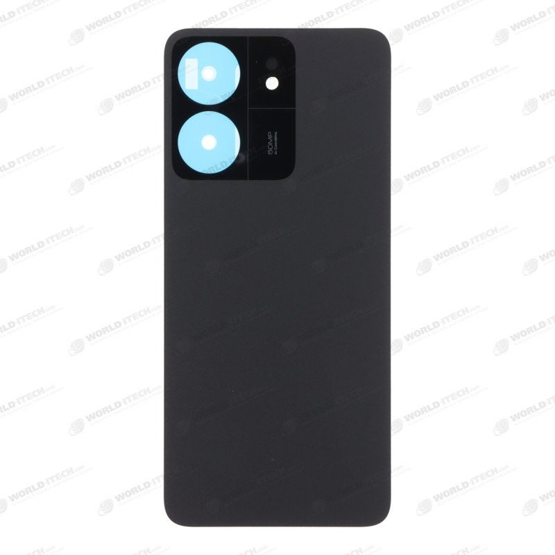 Vitre arrière Noir COMPATIBLE Xiaomi Redmi 13C