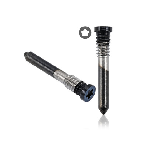 2 Vis Noir Torx Pentalobe Bas iPhone 15 / 15 Plus / 15 Pro / 15 Pro Max