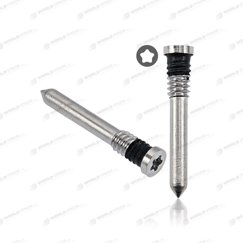 2 Vis Argent Torx Pentalobe Bas iPhone 15 / 15 Plus / 15 Pro / 15 Pro Max