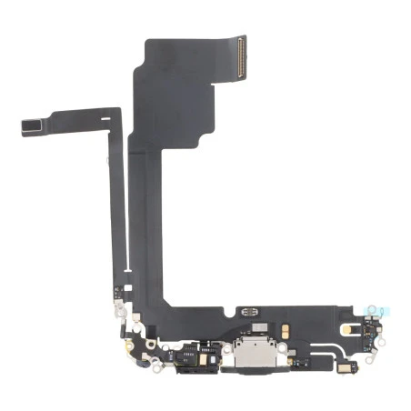 Connecteur charge USB-C noir avec micro origine iPhone 15 Pro Max