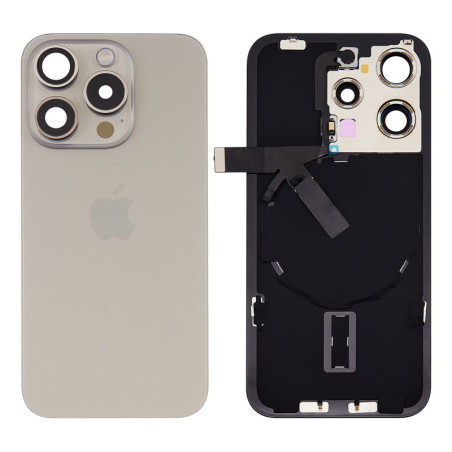 Vitre arrière complète prémontée OFFICIELLE Apple iPhone 15 Pro Max