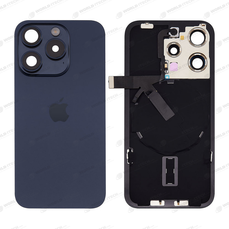 Vitre arrière complète prémontée OFFICIELLE Apple iPhone 15 Pro Max