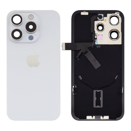 Vitre arrière complète prémontée OFFICIELLE Apple iPhone 15 Pro Max