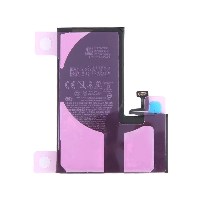 Batterie iPhone 15 Pro Officielle Apple 3274mAh - Outils Offerts