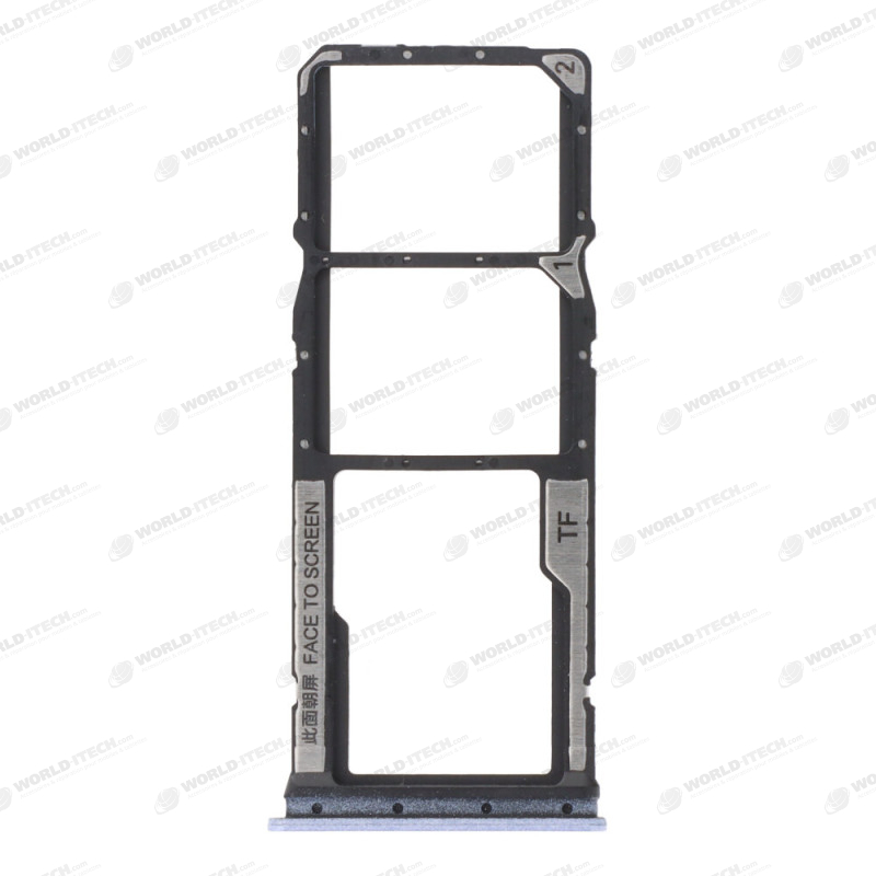 SIM Card Tray for Xiaomi Redmi 13C Dual Card Version Navy Blue Ori