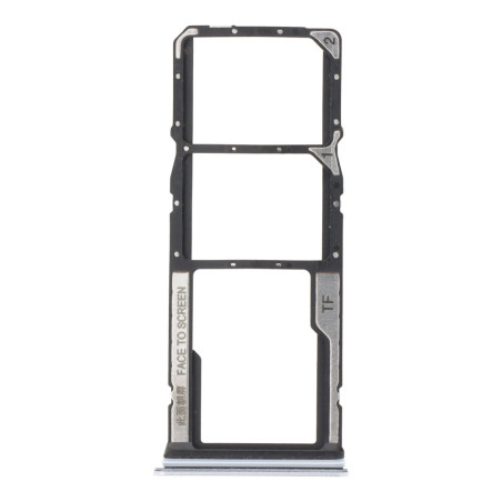 SIM Card Tray for Xiaomi Redmi 13C Dual Card Version Glacier White Ori