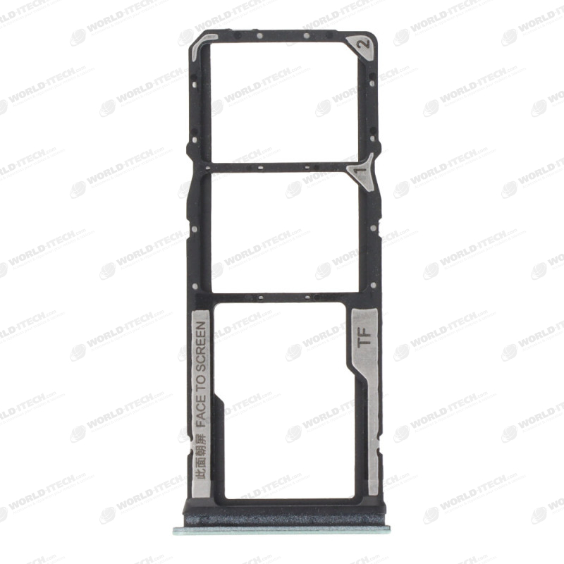SIM Card Tray for Xiaomi Redmi 13C Dual Card Version Clover Green Ori