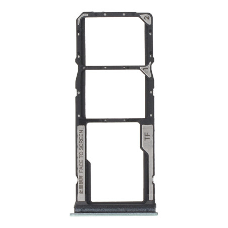 SIM Card Tray for Xiaomi Redmi 13C Dual Card Version Clover Green Ori