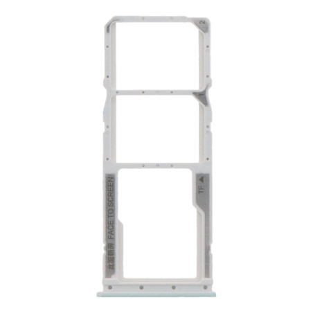 SIM Card Tray for Xiaomi Redmi 12C Dual Card Version Mint Green Ori