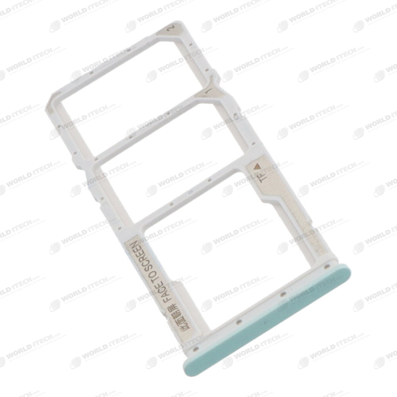 SIM Card Tray for Xiaomi Redmi 12C Dual Card Version Mint Green Ori