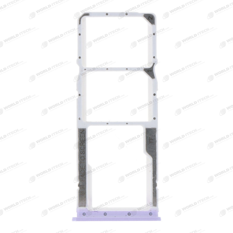 SIM Card Tray for Xiaomi Redmi 12C Dual Card Version Lavender Purple Ori