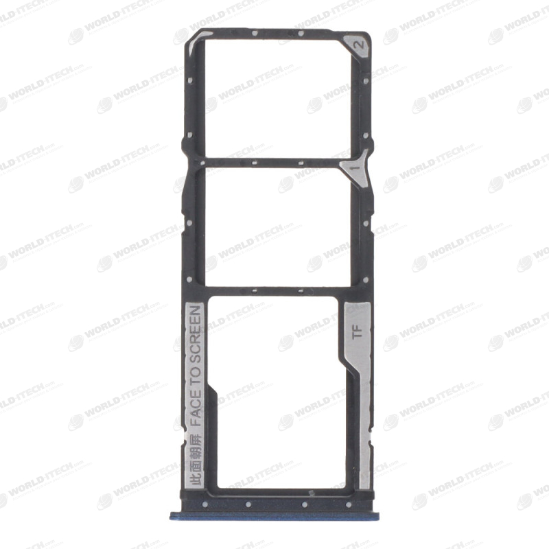 Tiroir double SIM bleu Xiaomi Redmi 12C