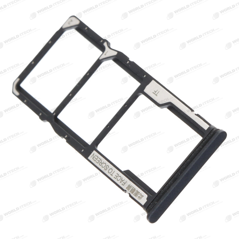 Tiroir double SIM noir Xiaomi Redmi 12C