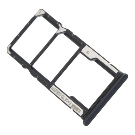 Tiroir double SIM noir Xiaomi Redmi 12C