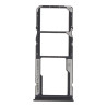 Tiroir double SIM noir Xiaomi Redmi 12C