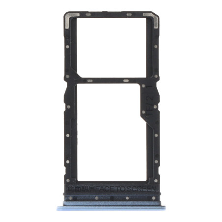 Tiroir double SIM bleu ciel Xiaomi Redmi 12