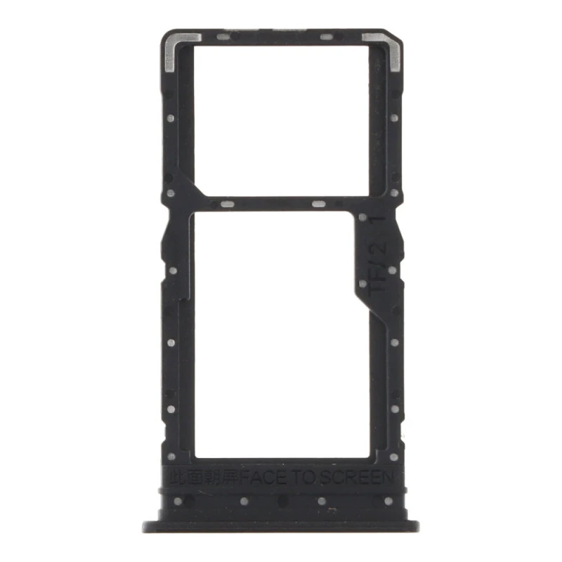Tiroir double SIM noir Xiaomi Redmi 12
