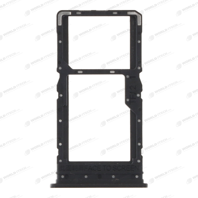 Tiroir double SIM noir Xiaomi Redmi 12
