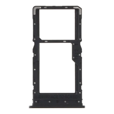Tiroir double SIM noir Xiaomi Redmi 12