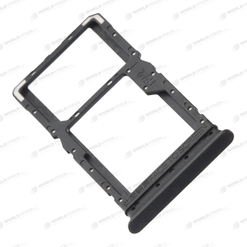 Tiroir double SIM noir Xiaomi Redmi 12