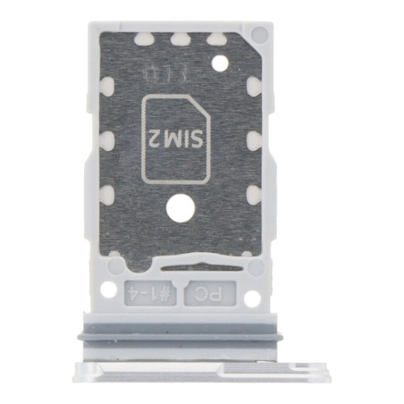 Tiroir double SIM argenté Samsung Galaxy S24 / S24+