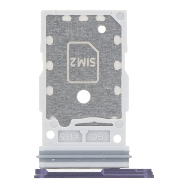 Tiroir double SIM violet indigo Samsung Galaxy S24 / S24+