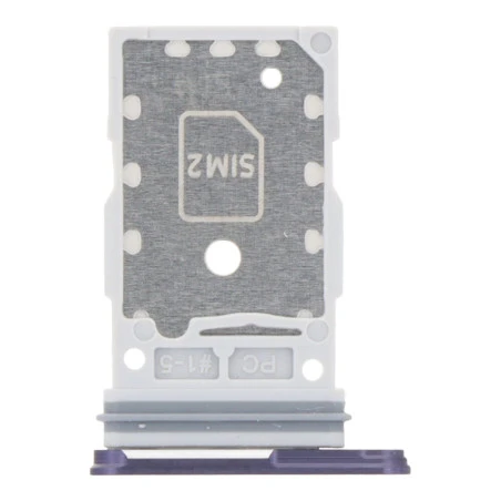 Tiroir double SIM violet indigo Samsung Galaxy S24 / S24+