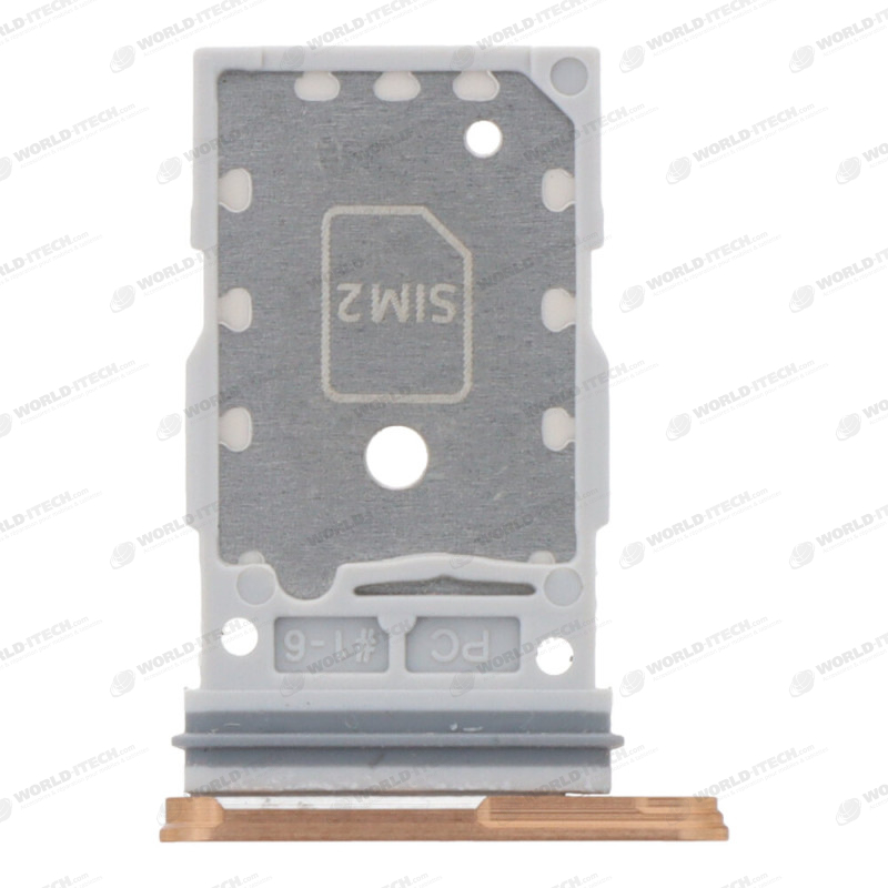 Tiroir double SIM orange Samsung Galaxy S24 / S24+