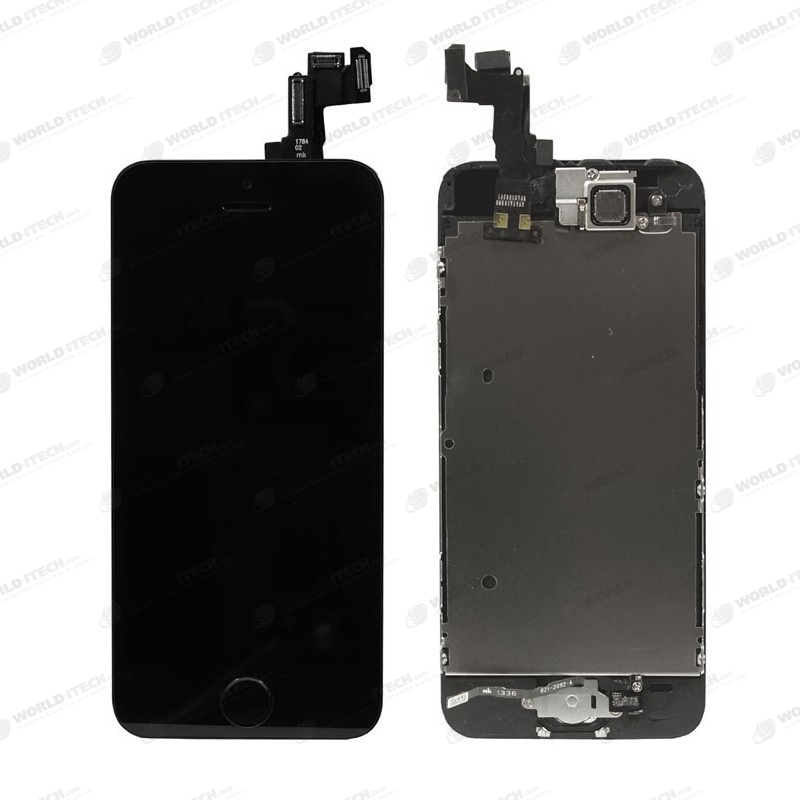 ecran lcd retina compatible iphone 5s noir complet premonté assemblé outils montage