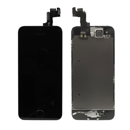ecran lcd retina compatible iphone 5s noir complet premonté assemblé outils montage