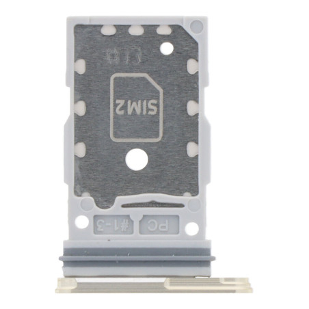 Tiroir double SIM beige crème Samsung Galaxy S24 / S24+