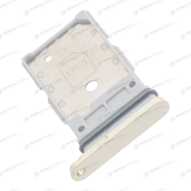 Tiroir double SIM beige crème Samsung Galaxy S24 / S24+