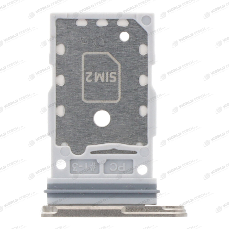 Tiroir double SIM argenté Samsung Galaxy S24 Ultra S928