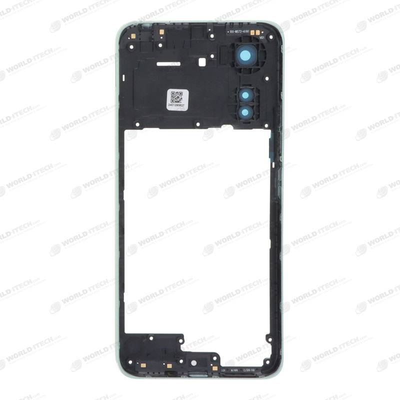 Chassis intermédiaire vert + lentilles ORIGINE Xiaomi Redmi 13C