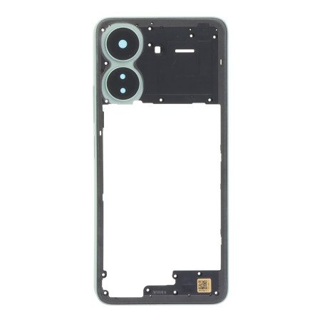 Chassis intermédiaire vert + lentilles ORIGINE Xiaomi Redmi 13C