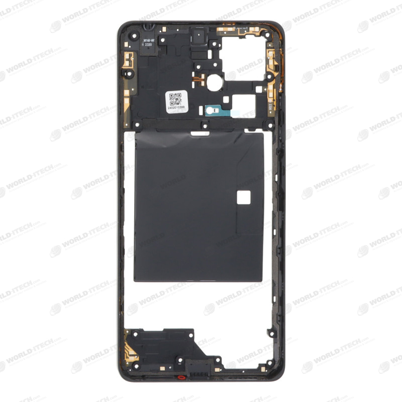 Chassis intermédiaire noir ORIGINE Xiaomi Redmi Note 12 Pro+ 5G
