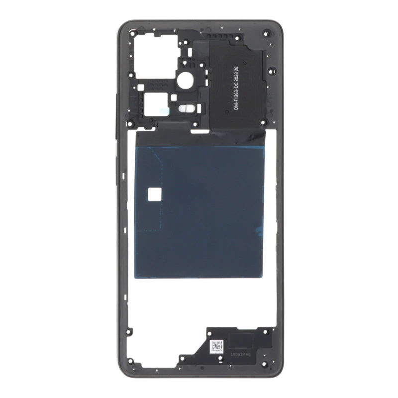 Chassis intermédiaire noir ORIGINE Xiaomi Redmi Note 12 Pro+ 5G