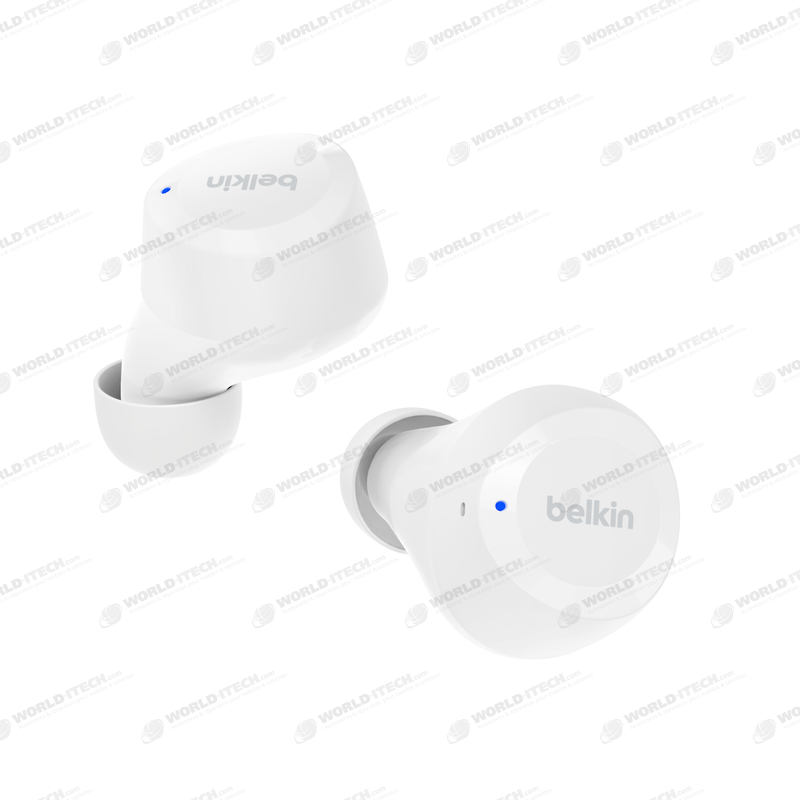 Ecouteurs sans fil Bluetooth SoudForm Bolt blanc Belkin