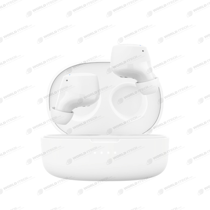 Ecouteurs sans fil Bluetooth SoudForm Bolt blanc Belkin