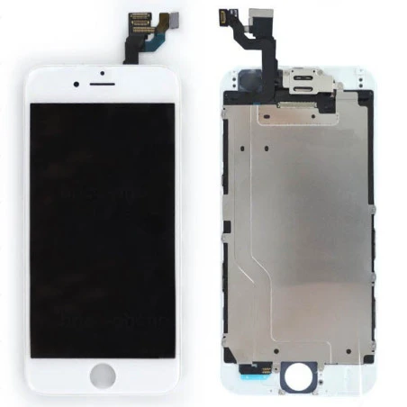 Ecran COMPATIBLE Prémonté Blanc iPhone 6 + Kit Outils OFFERT