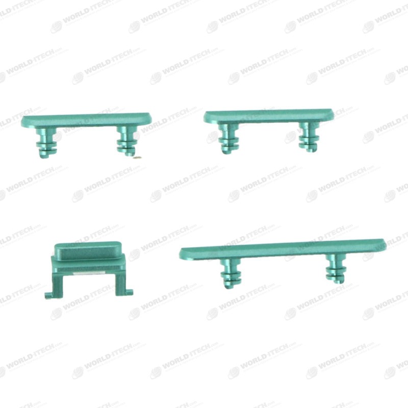 Lot boutons power volume et mute iPhone 11 Vert
