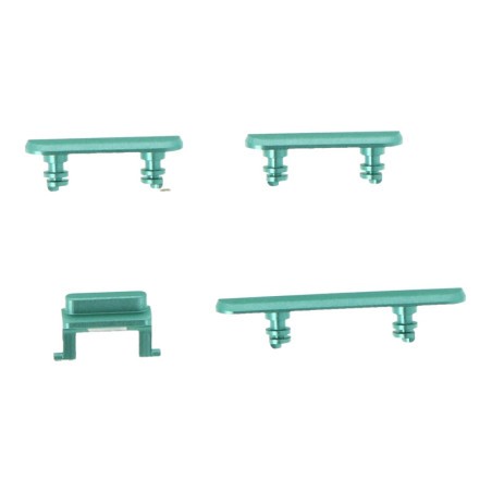 Lot boutons power volume et mute iPhone 11 Vert