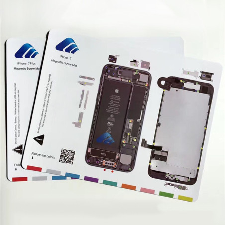 Patron magnétique guide range vis iPhone 7