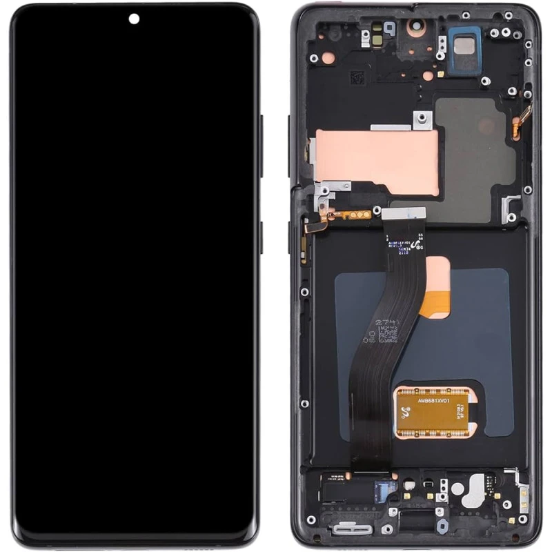 Ecran + chassis Noir ORIGINE Samsung S21 ULTRA 5G - Outils OFFERTS